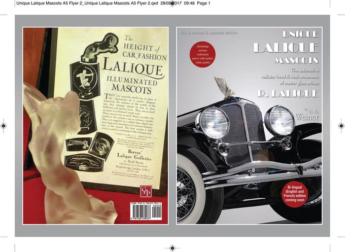 Unique Lalique Mascots Vol. 2 (front & back covers).