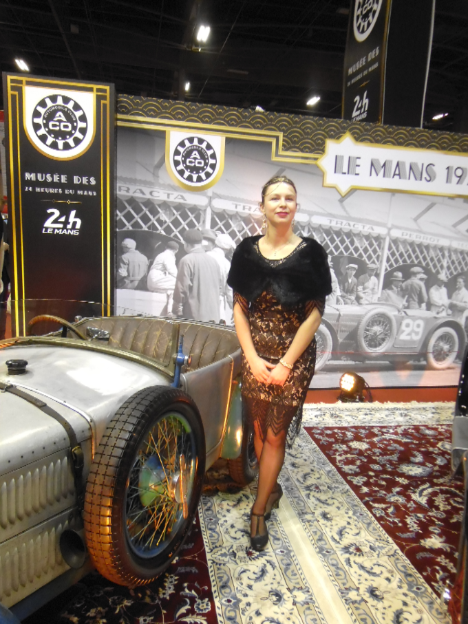 The Le Mans promotional stand at Retromobile with a Bugatti Type 35 race car. Lalique has produced three unique Bugatti Elephant mascots in a very limited production run in commemoration of Rembrandt Bugatti. Please enquire if interested.
