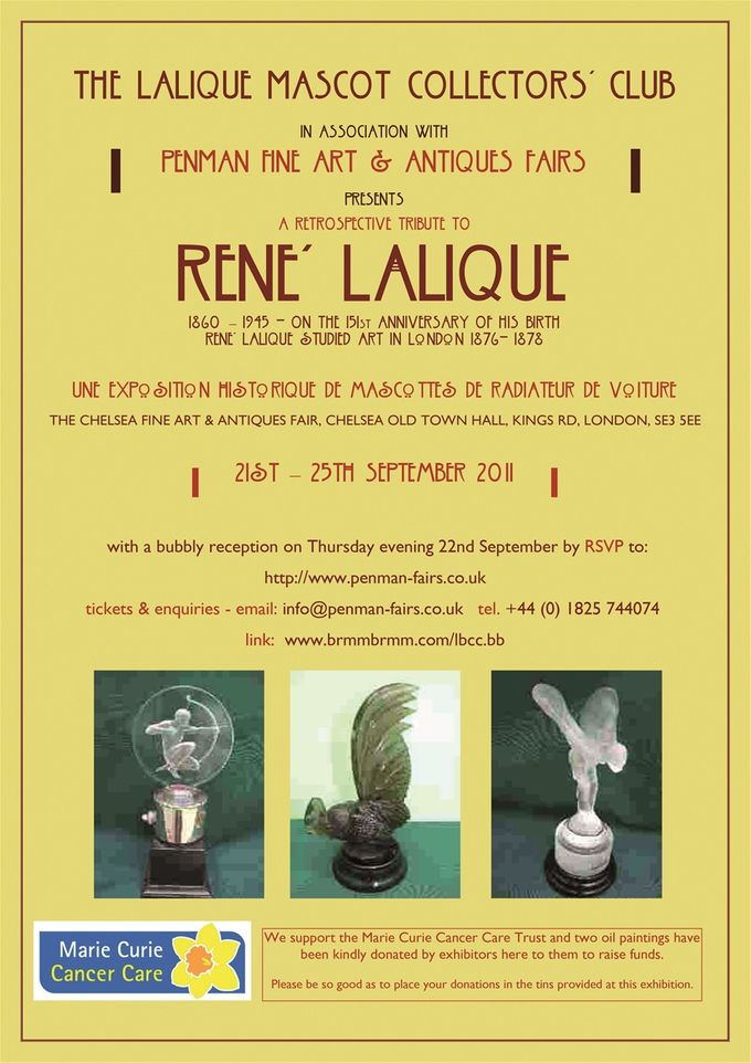 Lalique exhibition in London.... more to follow like this in the future....