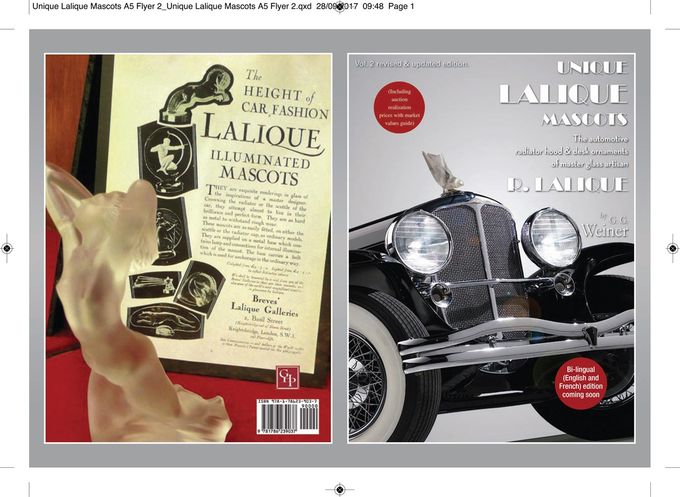 Unique Lalique Mascots Vol. 2 (front & back covers).